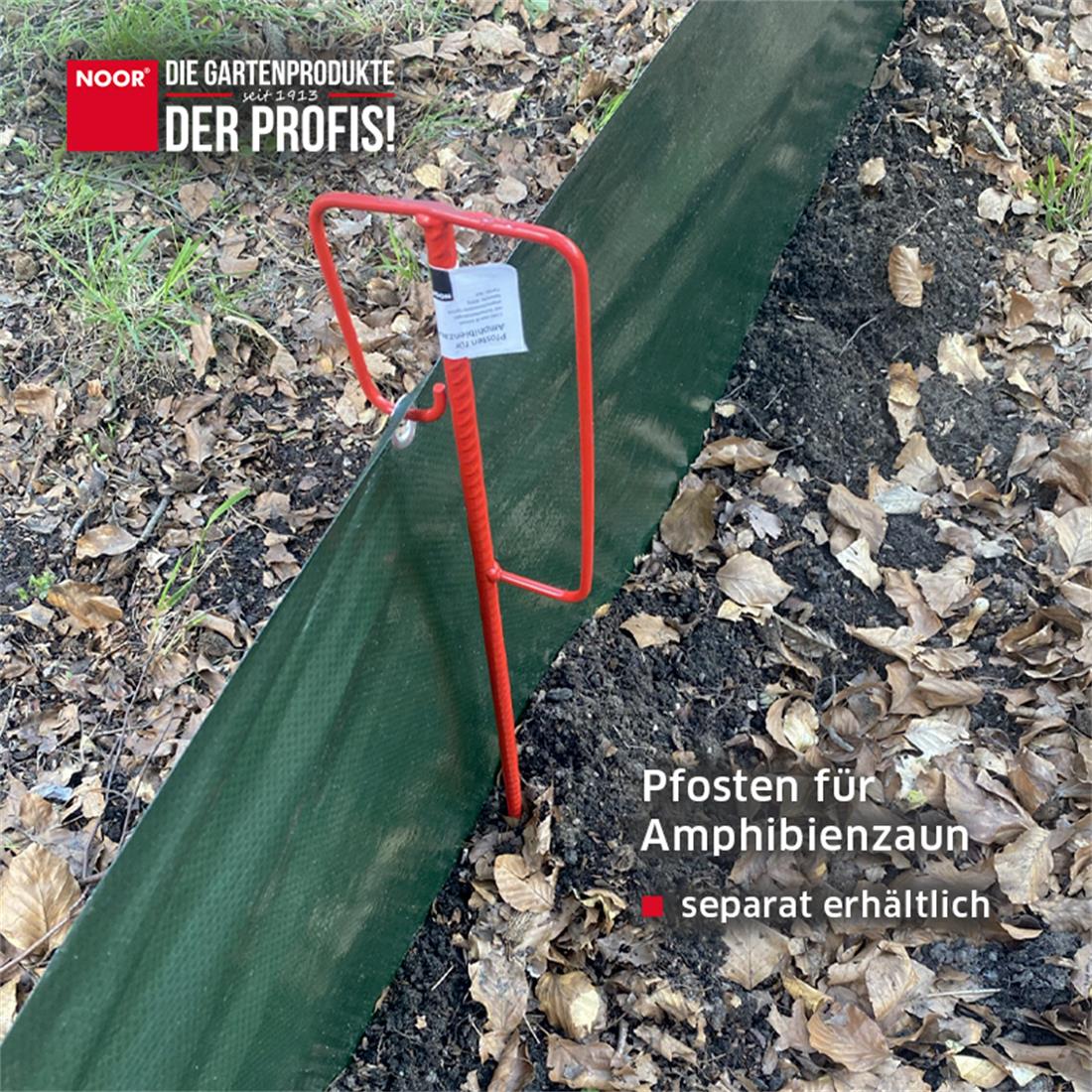 Amphibienzaun 120 g/m² Pfosten NOOR