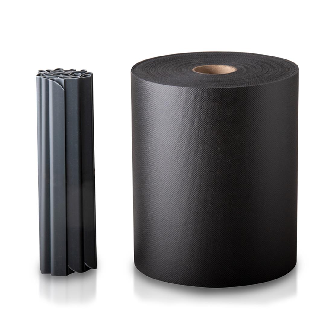 Sichtschutzstreifen mit passenden Klemmschienen zur einfachen und werkzeuglosen Befestigung am Zaun