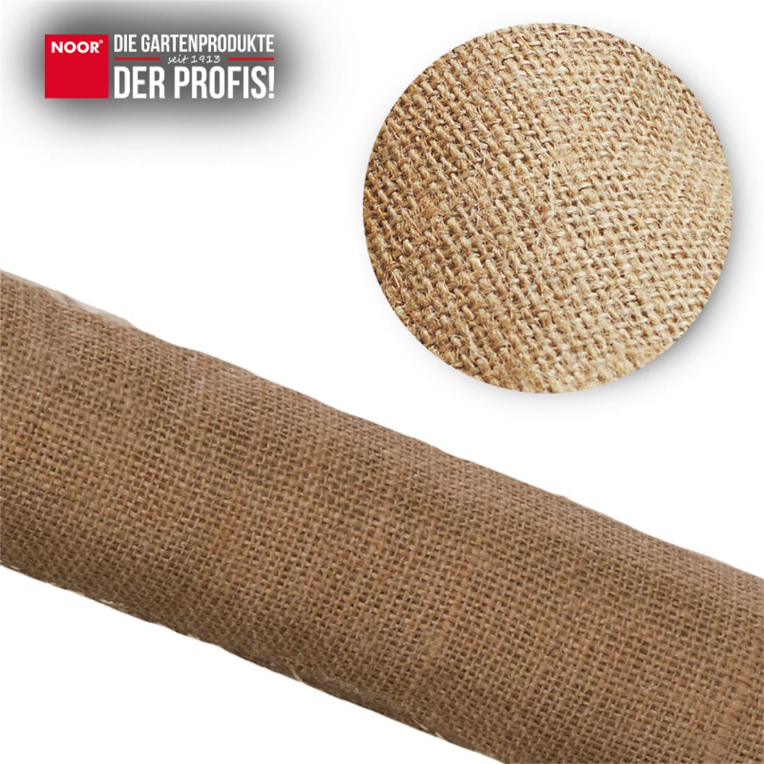 Strapazierfähiges und atmungsaktives Naturfaser-Gewebe aus Jute für anspruchsvolle Bastel- und Gartenprojekte