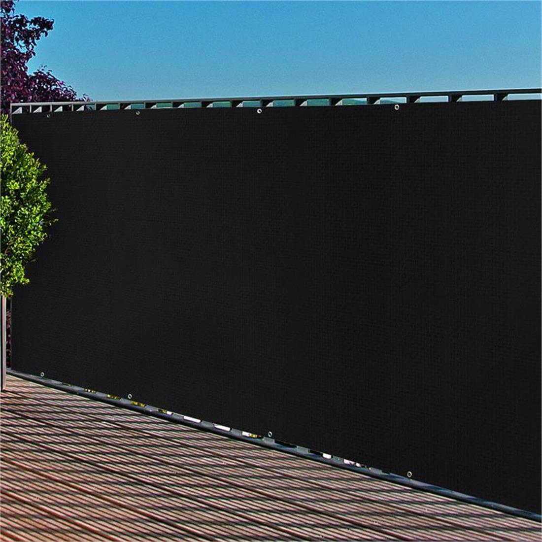 Balkonblende mit Ösen - 0,90x3 m Verschiedene Farben