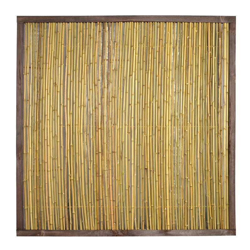 Bambuszaun BANGKOK mit Rahmen - Verschiedene Ausführungen