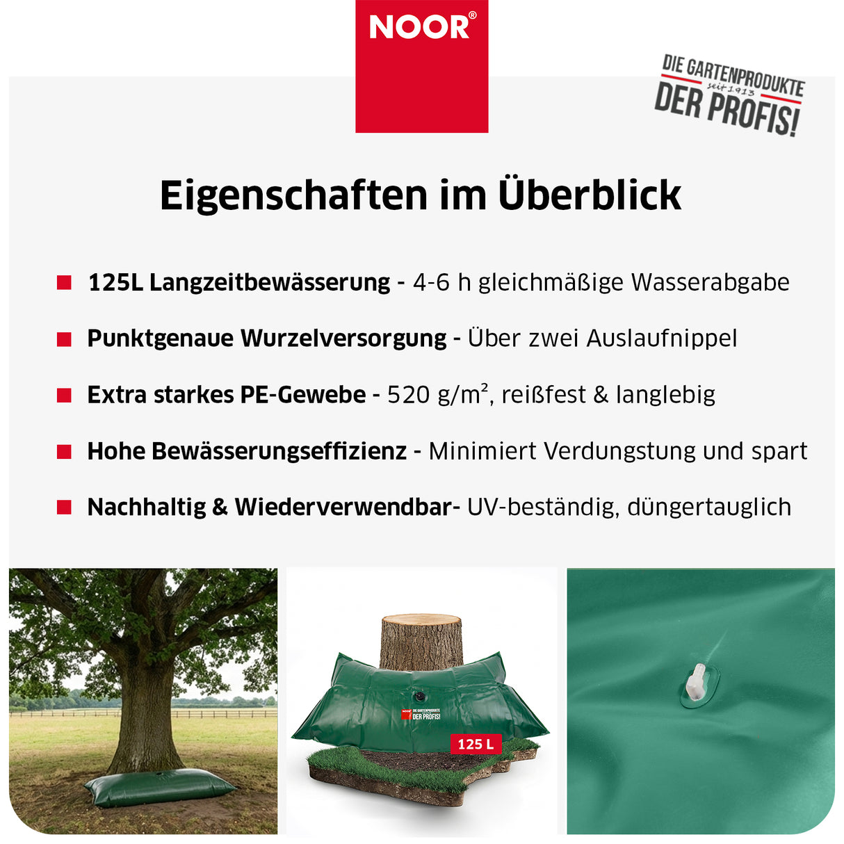 Bewässerungssack FROGBAG FATTY - 125 Liter - 520 g/m²