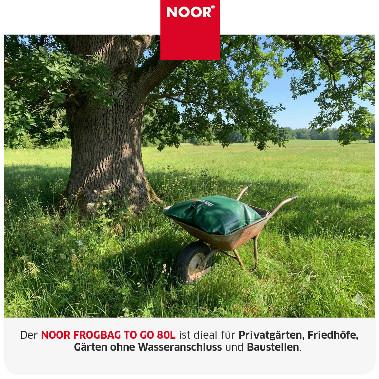 Bewässerungssack FROGBAG TOGO - 80 Liter - 520g/m²