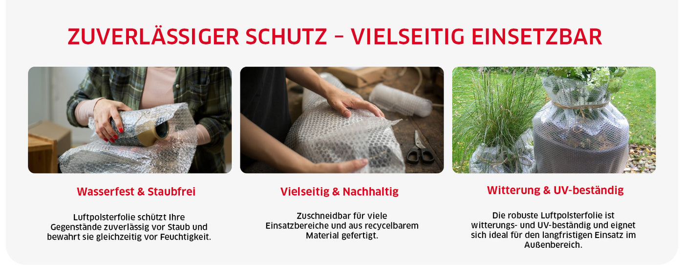 Frostempfindliche Kübelpflanze, die zum Schutz vor Kälte mehrlagig mit Luftpolsterfolie umwickelt ist