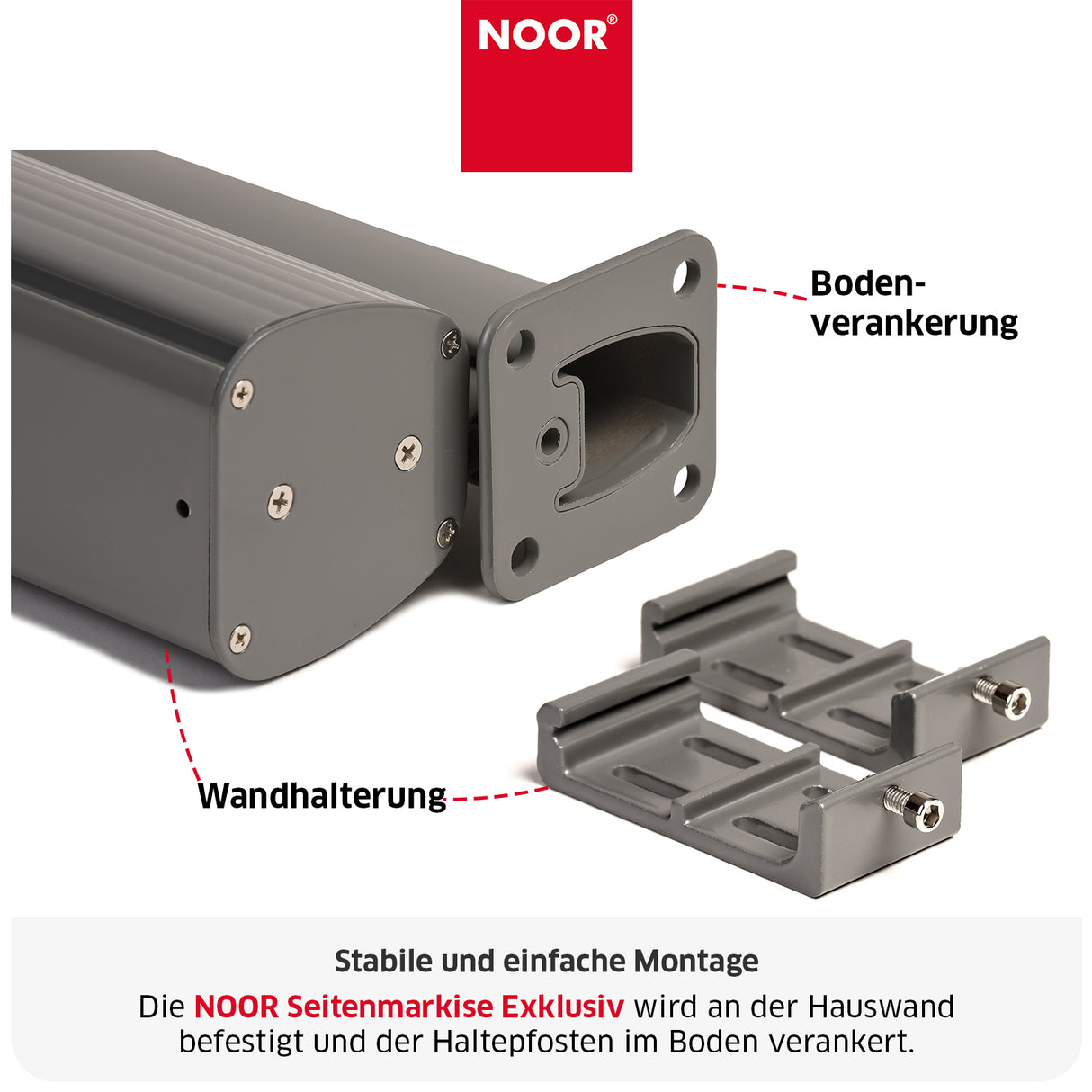 Seitenmarkise EXKLUSIV - 3,5 m - 280 g/m²