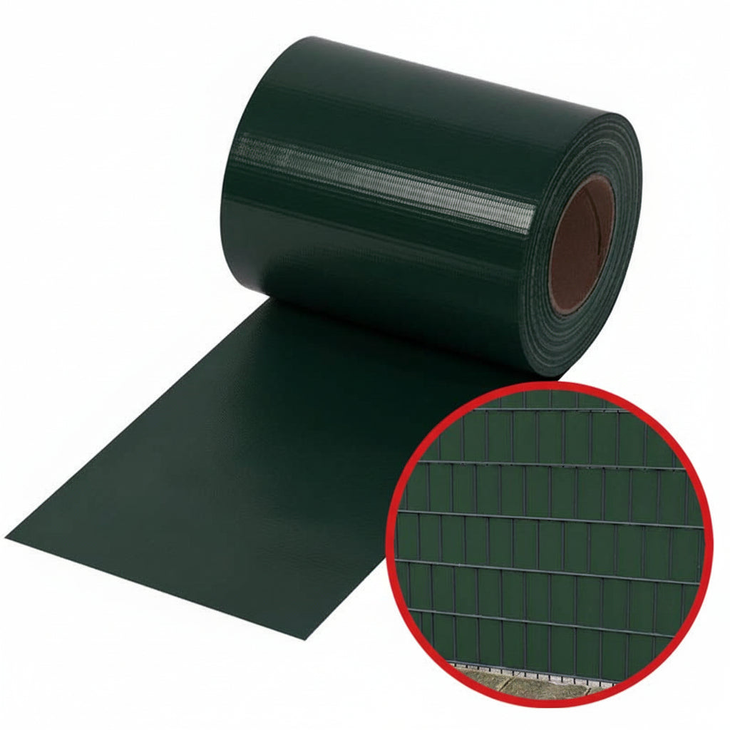 Zaunblende BASIC - Basic-Sichtschutzstreifen für Ihren Zaun | Grün