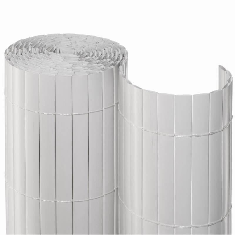 Sichtschutzmatte PVC SIGHT - Flexibler Sichtschutz in vielen Farben | Weiß