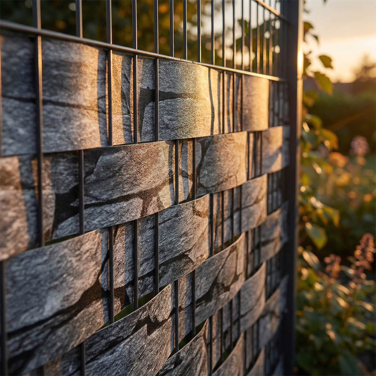 Sichtschutzstreifen PVC Design - 0,19x35 m