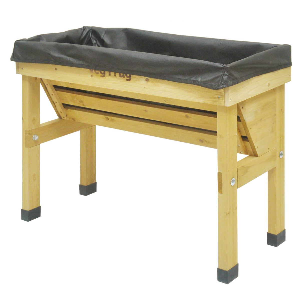 Robustes Trennvlies zur Vermeidung von Staunässe und zum Schutz des Holzes vor dauerhafter Feuchtigkeit