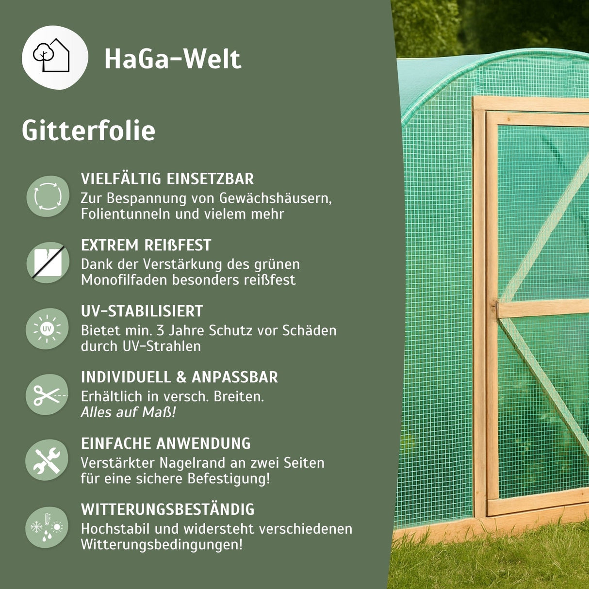 Gitterfolie Infos HaGa bei NOOR