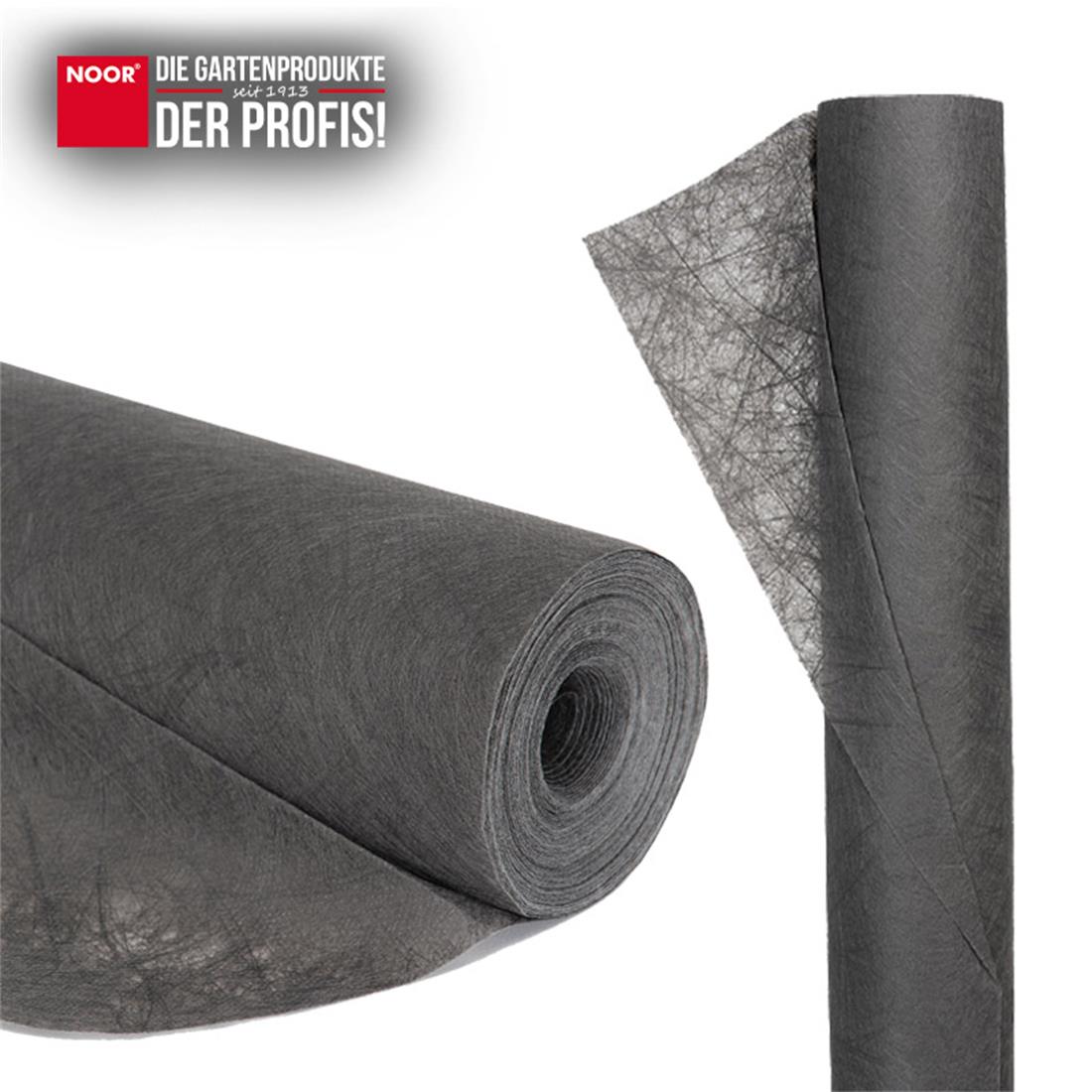 Nahaufnahme der robusten und wasserdurchlässigen Gewebestruktur des 90g/m² starken Premium-Vlieses