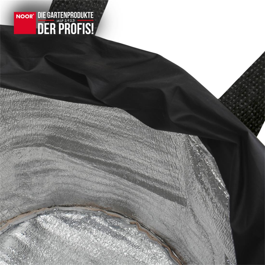 Nahaufnahme der dichten und dämmenden Kokosfaser-Struktur für optimalen Isolierschutz