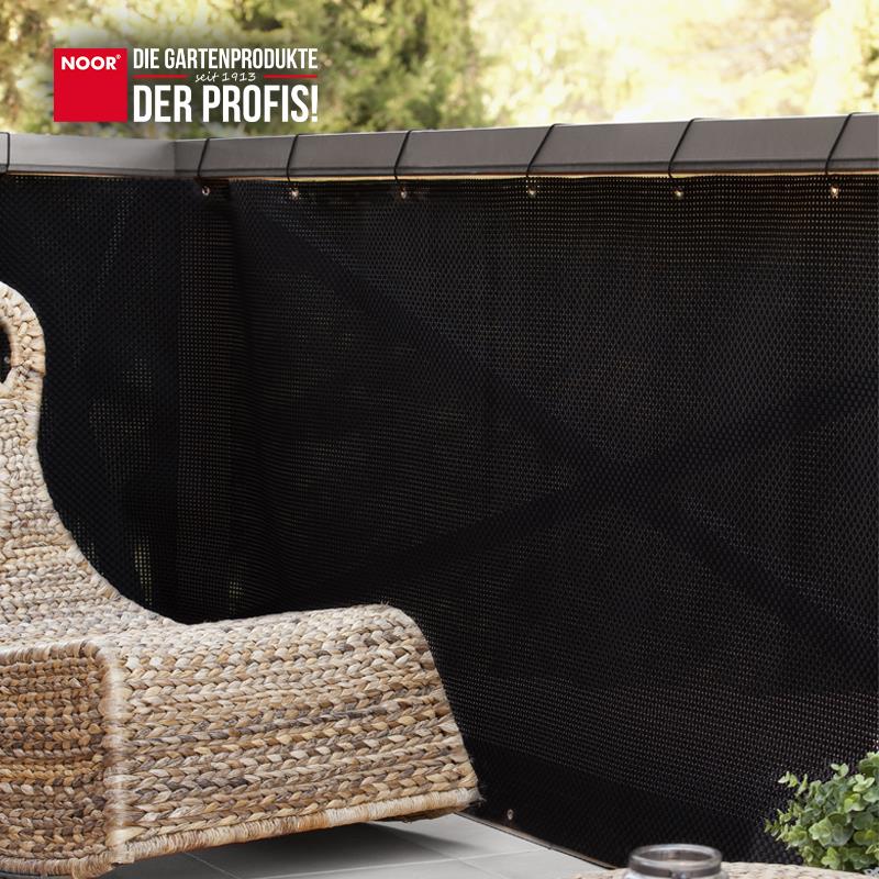 Balkonblende EXKLUSIV Rattan - Verschiedene Farben