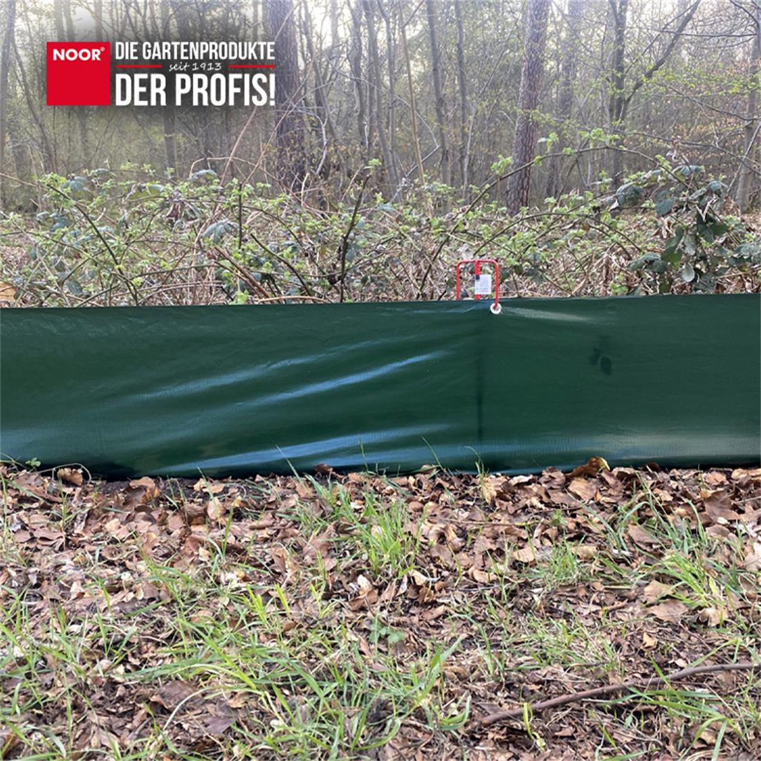 Amphibienzaun 120 g/m² Anwendung Wald NOOR