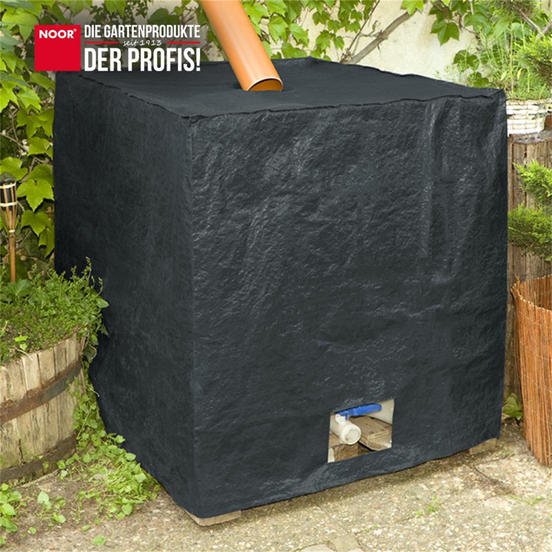 IBC Container Cover Anthrazit Anwendung NOOR