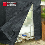 IBC Container Cover Anthrazit Anwendung Klettverschluss NOOR