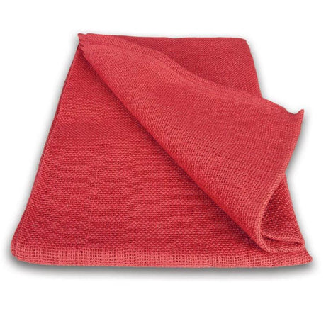 Jutedecke H215 Rot Gefaltet NOOR