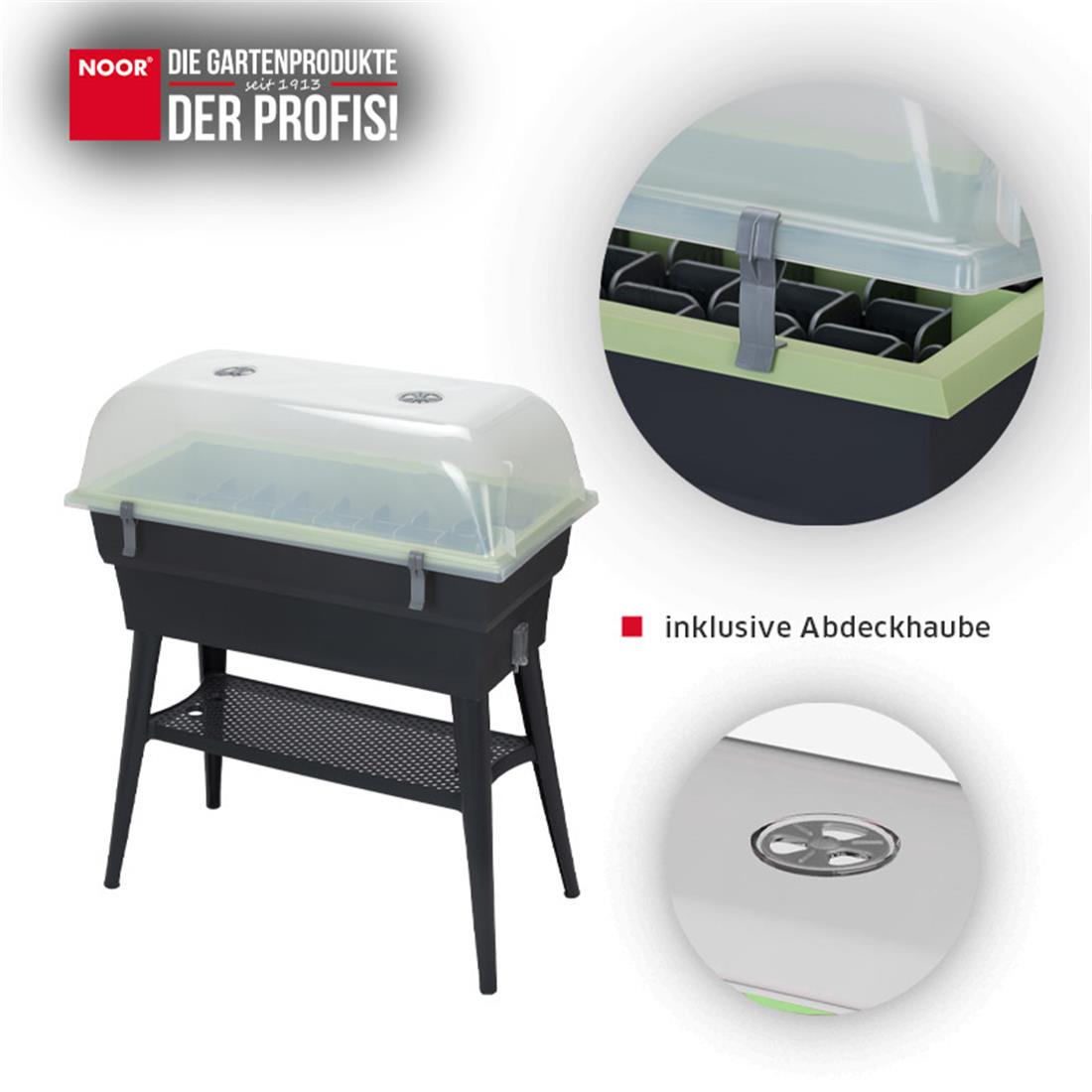 Hochbeet Calipso Abdeckhaube NOOR