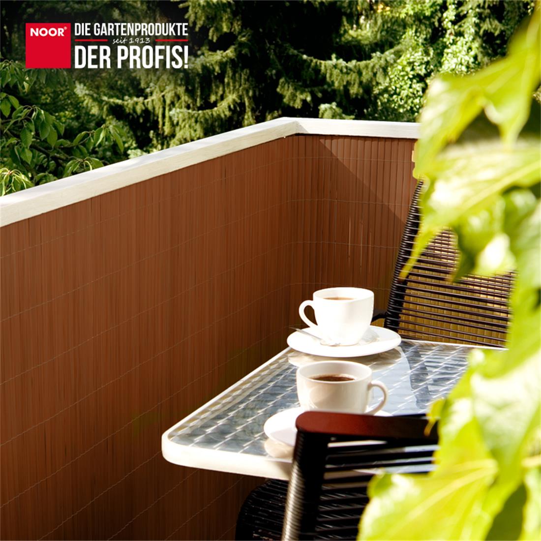 Balkonblende PVC PREMIUM - Verschiedene Farben & Größen