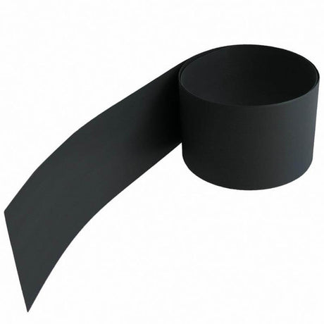 Vorkonfektionierter Sichtschutzstreifen aus Hart-PVC für stabilen Halt ohne Klemmschienen