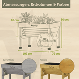 VegTrug® Klassik - 1 m  - Klassisches Hochbeet aus Zedernholz