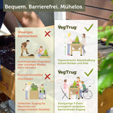 VegTrug® Klassik - 1 m  - Klassisches Hochbeet aus Zedernholz