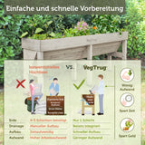 VegTrug® WallHugger - 1,8 m Praktisches Hochbeet für Ihren Garten
