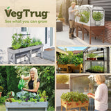 VegTrug® WallHugger - 1,8 m Praktisches Hochbeet für Ihren Garten