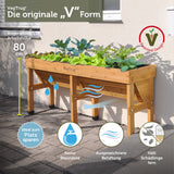 VegTrug® WallHugger - 1,8 m Praktisches Hochbeet für Ihren Garten