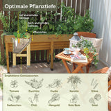 VegTrug® WallHugger - 1,8 m Praktisches Hochbeet für Ihren Garten