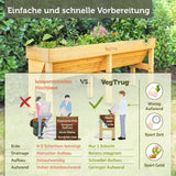 VegTrug® WallHugger - 1,8 m Praktisches Hochbeet für Ihren Garten
