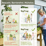 VegTrug® WallHugger - 1,8 m Praktisches Hochbeet für Ihren Garten