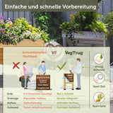 VegTrug® WallHugger - 1 m - Platzsparendes Hochbeet