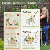 VegTrug® WallHugger - 1 m - Platzsparendes Hochbeet