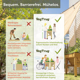 VegTrug® WallHugger - 1 m - Platzsparendes Hochbeet