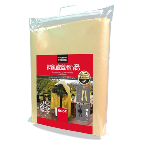 Professionelle Winterschutzhaube PRO aus extra starkem Vlies in 70 g/m² oder 100 g/m² für extremen Frostschutz