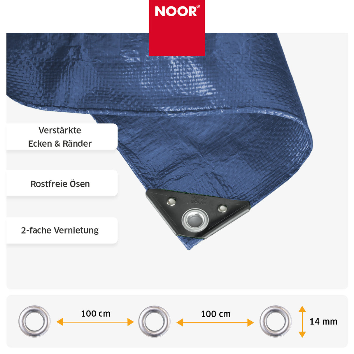 Abdeckplane EASY 90g/m² - in 6 Größen