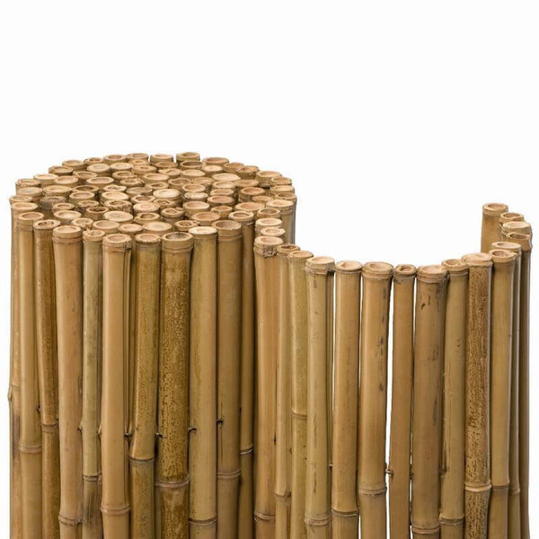 Bambusmatte Deluxe Natur – extra stabiler Sichtschutz