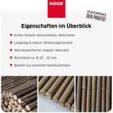 Bambusmatte Black Edition - Verschiedene Größen