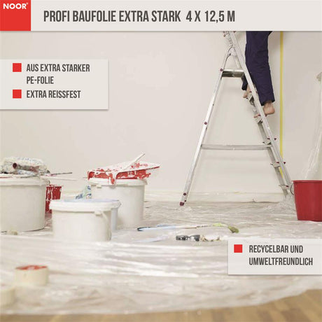 Baufolie Typ 40 LDPE Eigenschaften und Anwendung NOOR