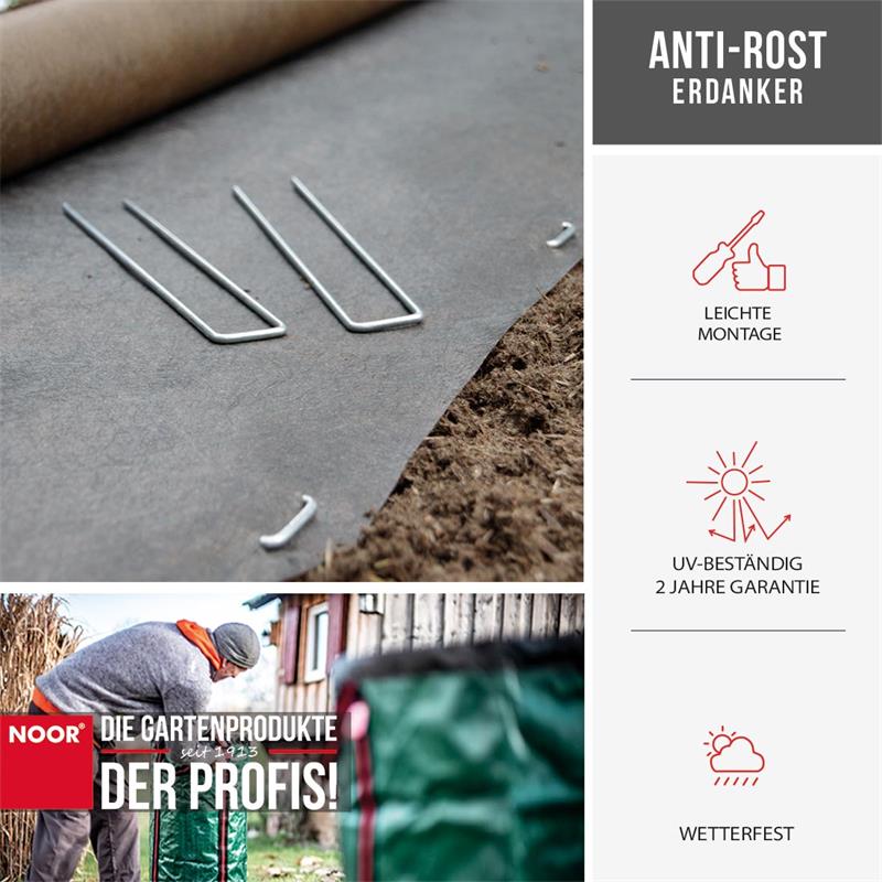 Erdnägel Anti-Rost aus Edelstahl