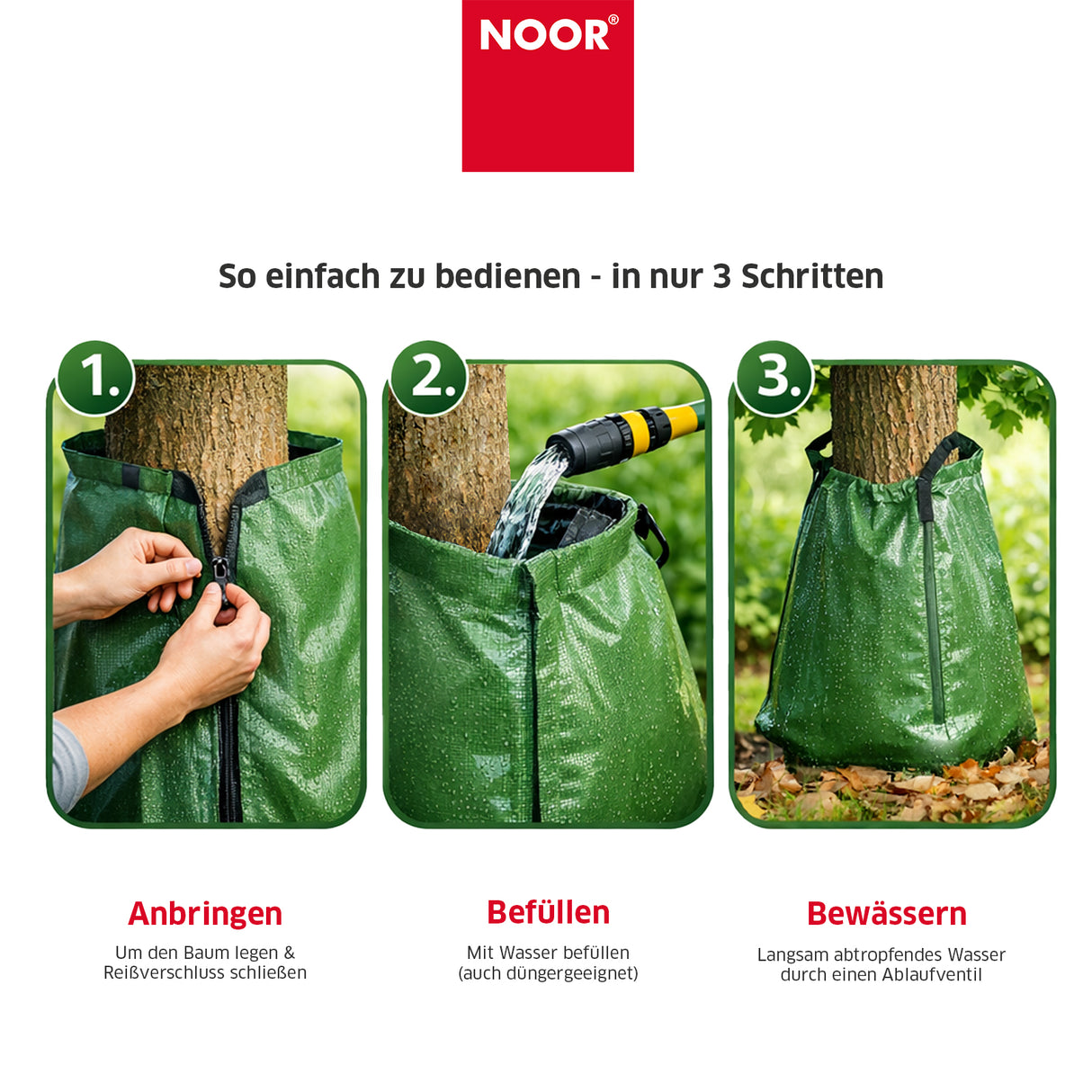 Bewässerungssack FROGBAG - 75 Liter - 200 g/m²