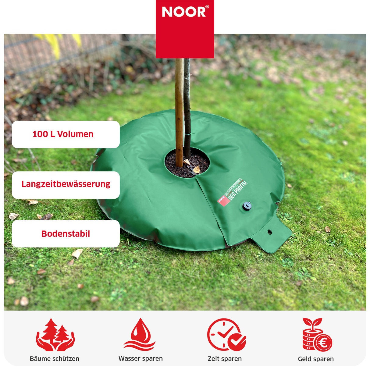 Bewässerungssack FROGBAG DONUT - 100 Liter - 520g/m²