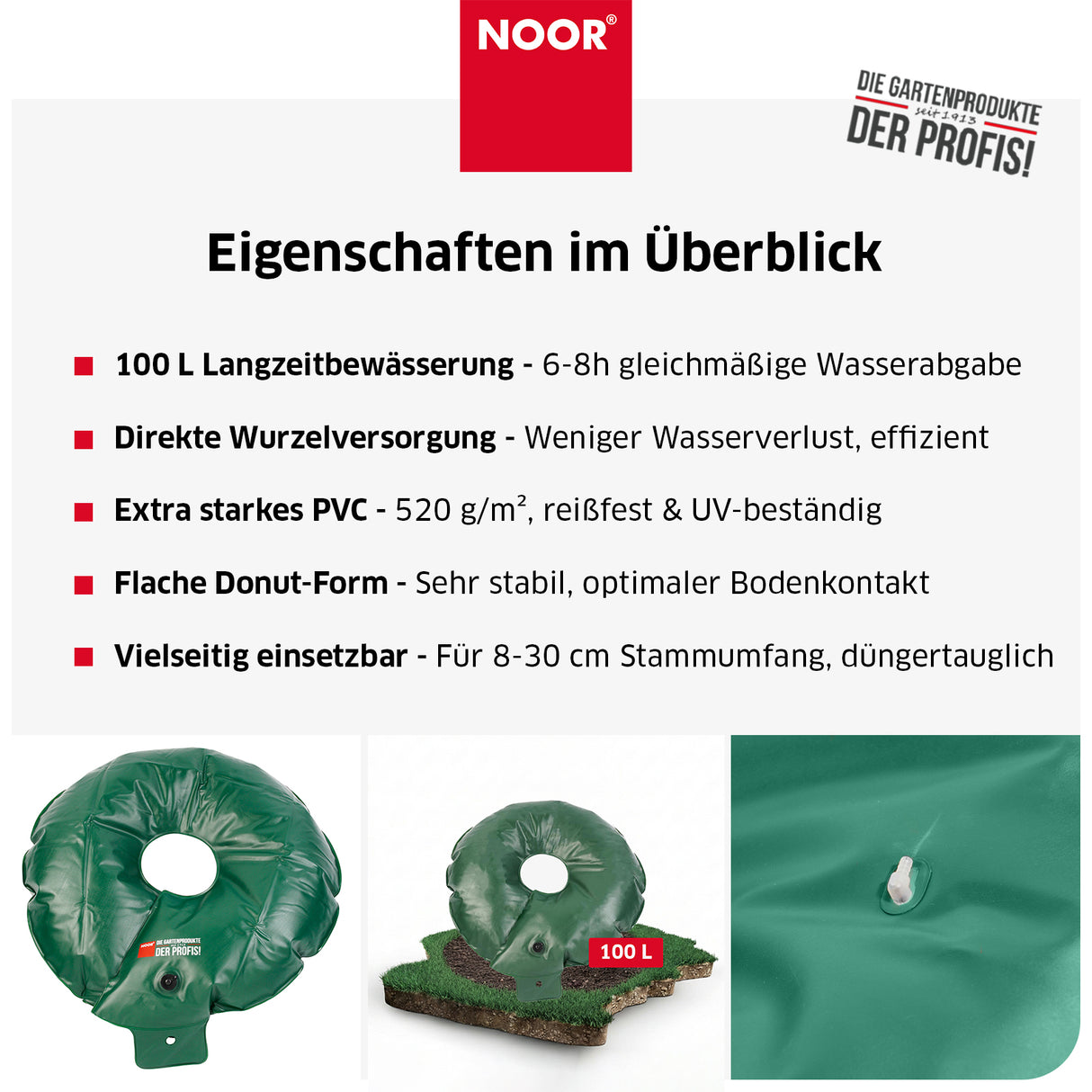 Bewässerungssack FROGBAG DONUT - 100 Liter - 520g/m²