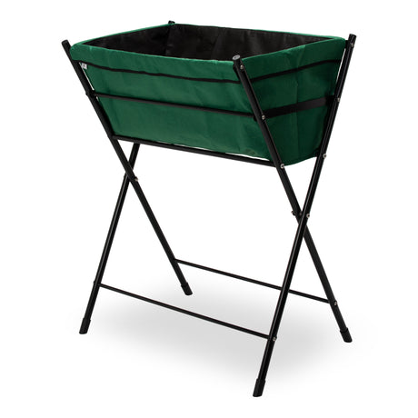 Hochbeet - Beet aus dunkelgrünem Vliesstoff