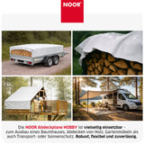 Abdeckplane HOBBY im Einsatz zum Schutz vor Staub, Regen und Verschmutzung