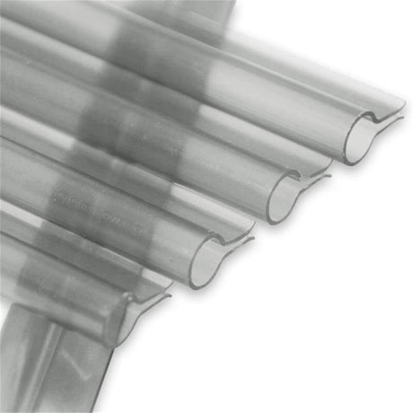 UV-beständiger und bruchsicherer Kunststoff der Premium-Clips für dauerhaften Halt bei Wind und Wetter