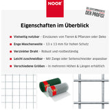 Drahtgitter 13 mm Verzinkt Eigenschaften NOOR