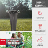Bodenhülse Erdspieß für Seitenmarkise Exklusiv Eigenschaften NOOR
