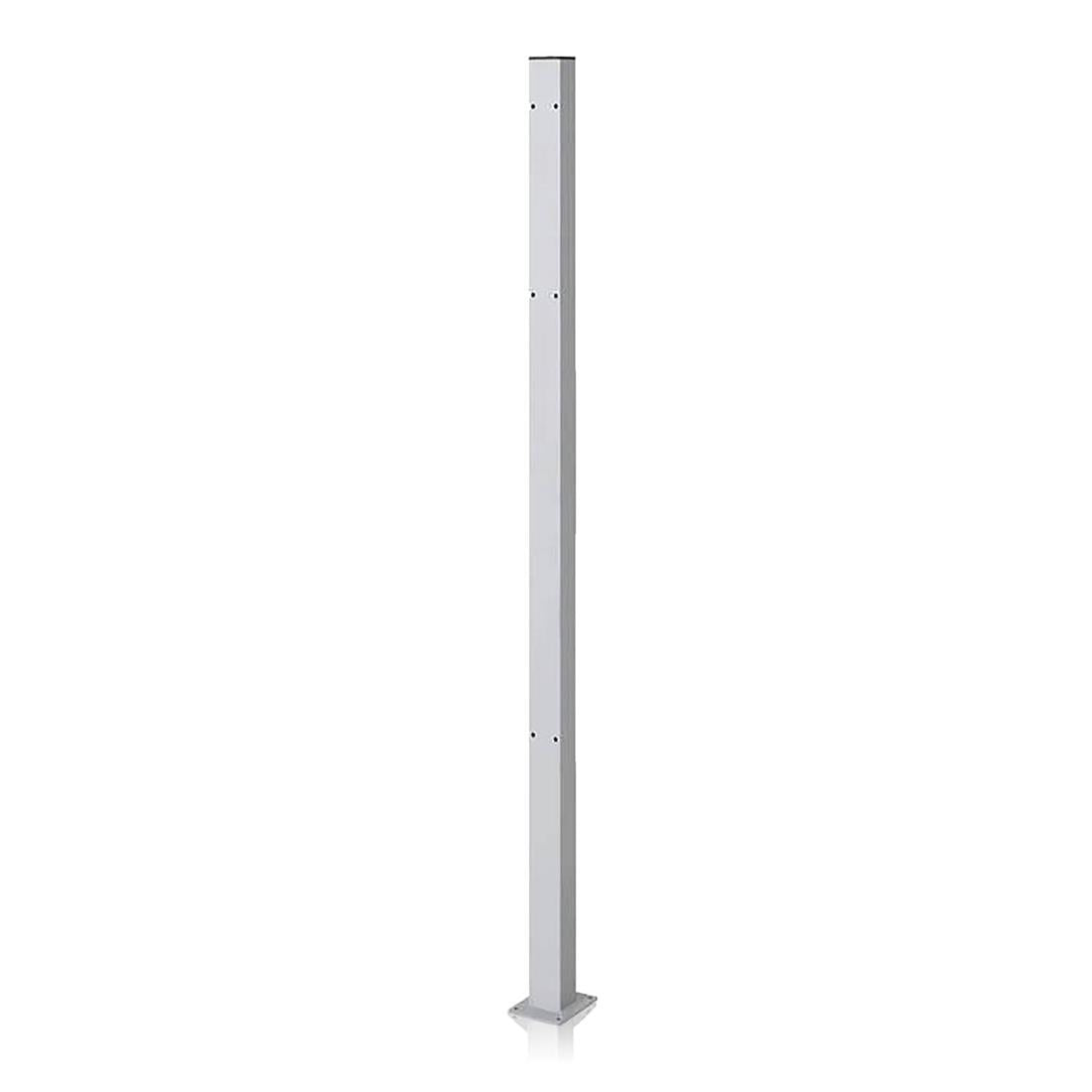 Standpfosten Seitenmarkise Exklusiv 140 cm Gesamtansicht NOOR